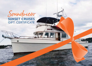 Gift Certificate, Soundview Sunset Cruises